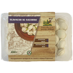 Пельмени Карельские рецепты, северные из оленины 450г - фото 19858
