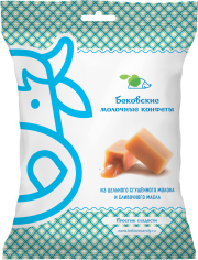 Бековские молочные конфеты, из сгущ. молока, 250г - фото 20292