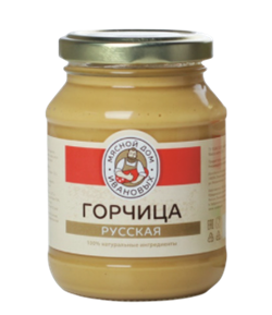 Горчица Русская 200г, Мясной дом Ивановых - фото 20300