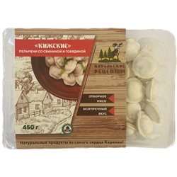 Пельмени Карельские рецепты (свино - говяжьи) Кижские 450г - фото 20601
