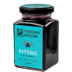 Варенье из голубики Кладовая Карелии 260 мл - фото 20936