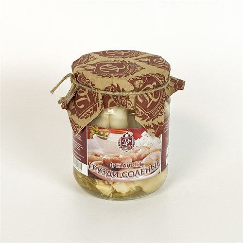 Грузди соленые резаные 0,5л - фото 21259