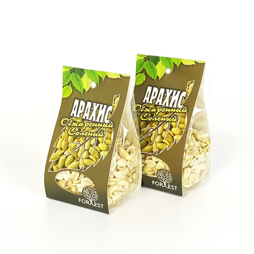 Арахис жареный соленый 200г - фото 21311