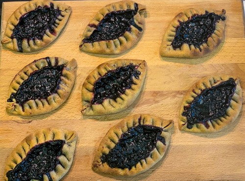 Калитки с черникой 400г Карельские рецепты - фото 21455