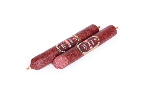 Колбаса с/к Зернистая полусухая  г Котлас - фото 21581