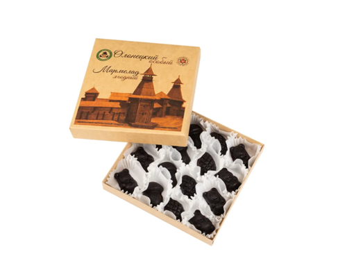 Мармелад ягодный Олонецкий из черники 140г - фото 21690