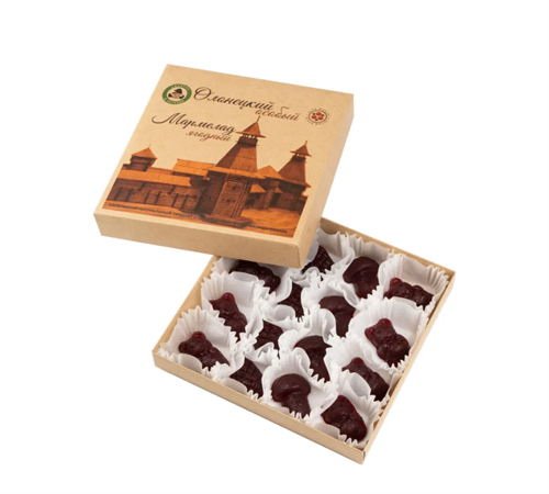 Мармелад ягодный Олонецкий особый из брусники 140г - фото 21694