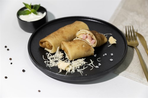 Блинчики с ветчиной и сыром, 400 грTesto-Myaso - фото 21837