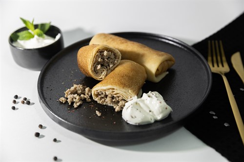 Блинчики с мясом (свинина/говядина), 400 гр Testo-Myaso - фото 21845