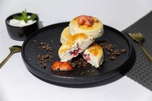 Сырники с клубникой Testo-Myaso. 500гр - фото 21859