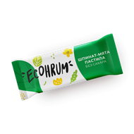 Пастила Eco hrum без сахара, Шпинат - Мята 20 грамм