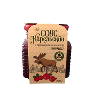 Соус Карельский лесной из брусники и клюквы с можжевельником 250г Мама Карелия