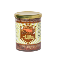 Каша гречневая с говядиной 430г ИП Симак