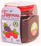Варенье брусника с черноплодной рябиной Мама Карелия 250г