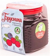 Варенье брусника Карельская с черникой Мама Карелия 250г