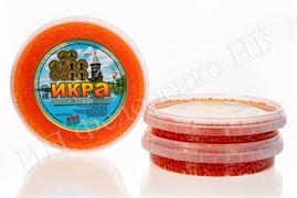Икра Лососевая зернистая из Форели без консервантов 200г, из Карелии