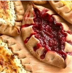 Калитки с брусникой 400г Карельские рецепты Калитки с брусникой 400г Карельские рецепты
