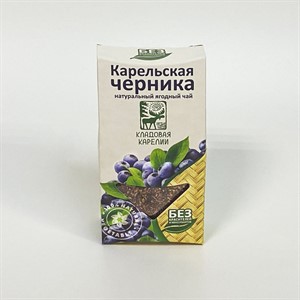 Чайный напиток Карельская черника (Кладовая Карелии) 50г