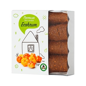 Пастила Eco hrum без сахара, морошка 40 грамм