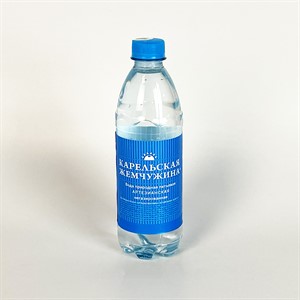 Вода природная питьевая артезианская Карельская жемчужина+ негазированная 0.5л