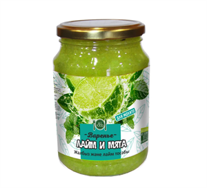 Варенье "HiFood" Лайм Имбирь 900г
