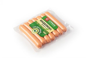 Сосиски из Индейки в/с   300г Котлас