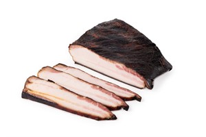 Сало  из Архангельска . Копчение  на дровах