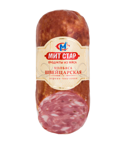 Колбаса Швейцарская в/к 400г Мит Стар
