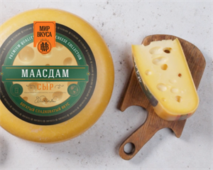 Сыр Маасдам 45% Мир вкуса